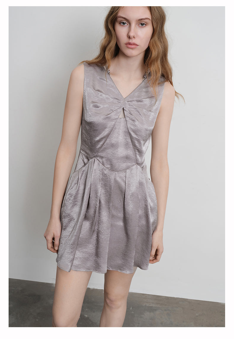 Asymmetrical tank dress