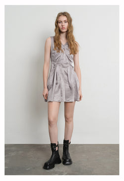 Asymmetrical tank dress